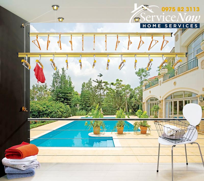 Tính năng, tiện nghi nổi bật giàn phơi Hòa Phát