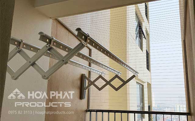 Giàn phơi xếp ngang cao cấp HS-88A
