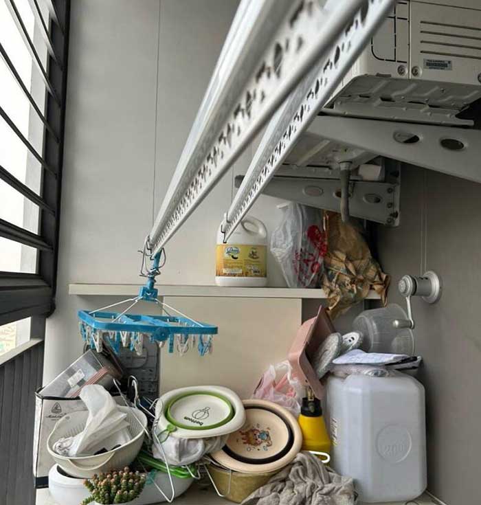 Sửa chữa giàn phơi tại Times City